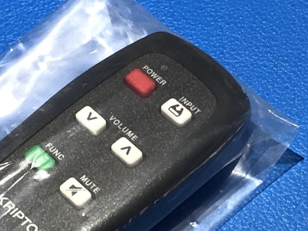送料無料 未使用 KRIPTON クリプトン アクティブスピーカー リモコン