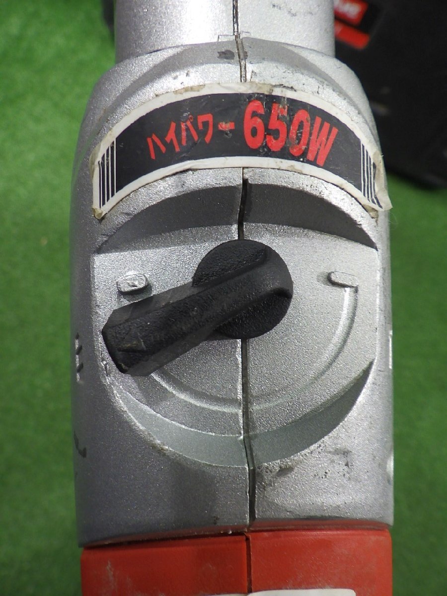 穴あけに★E-Value 振動ドリル EID-650VA コード式 ケース付 電動工具 藤原産業 電気ドリル 傷や汚れあり 中古品の画像5