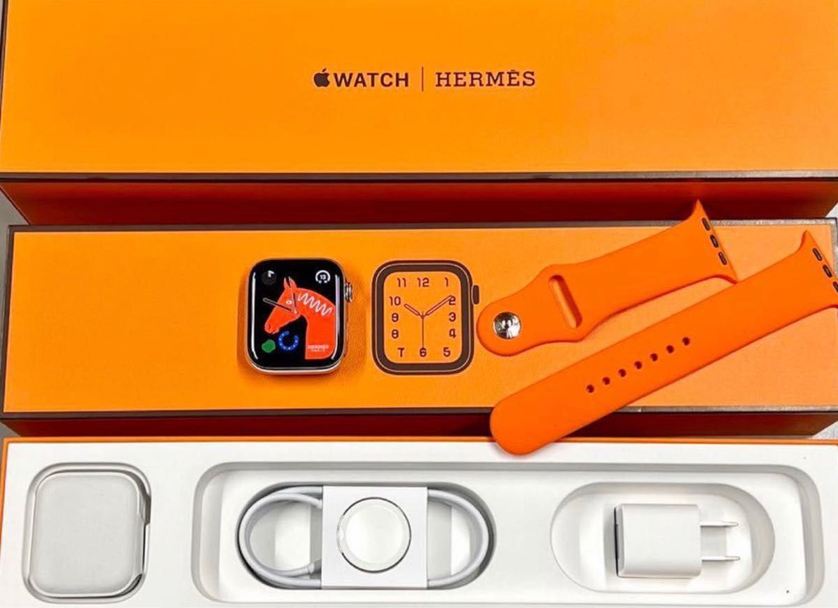 未使用 100% Apple Watch series6 HERMES 44mm アップルウォッチ