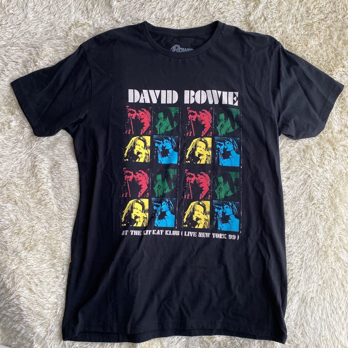 未使用品 / Tシャツ / David Bowie / デビッドボウイ / Lサイズ / ロックTシャツ / バンドTシャツ / ディスクユニオン / 送料無料_画像1