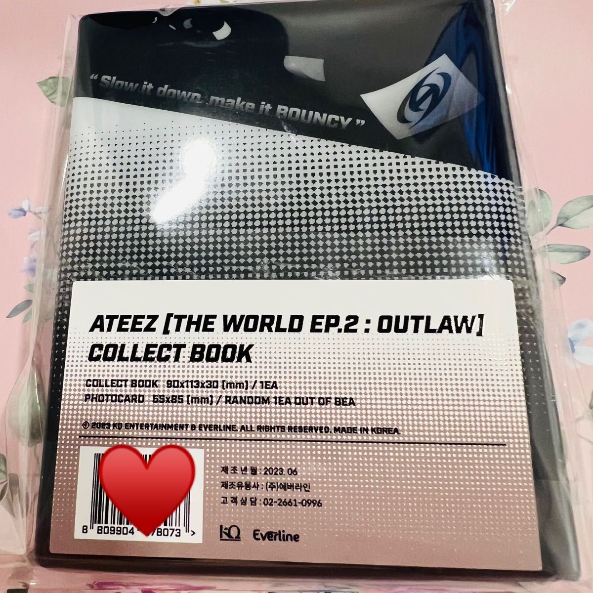 ATEEZ 韓国 POPUP THE WORLD EP 2 OUTLAW コレクトブック ランダム