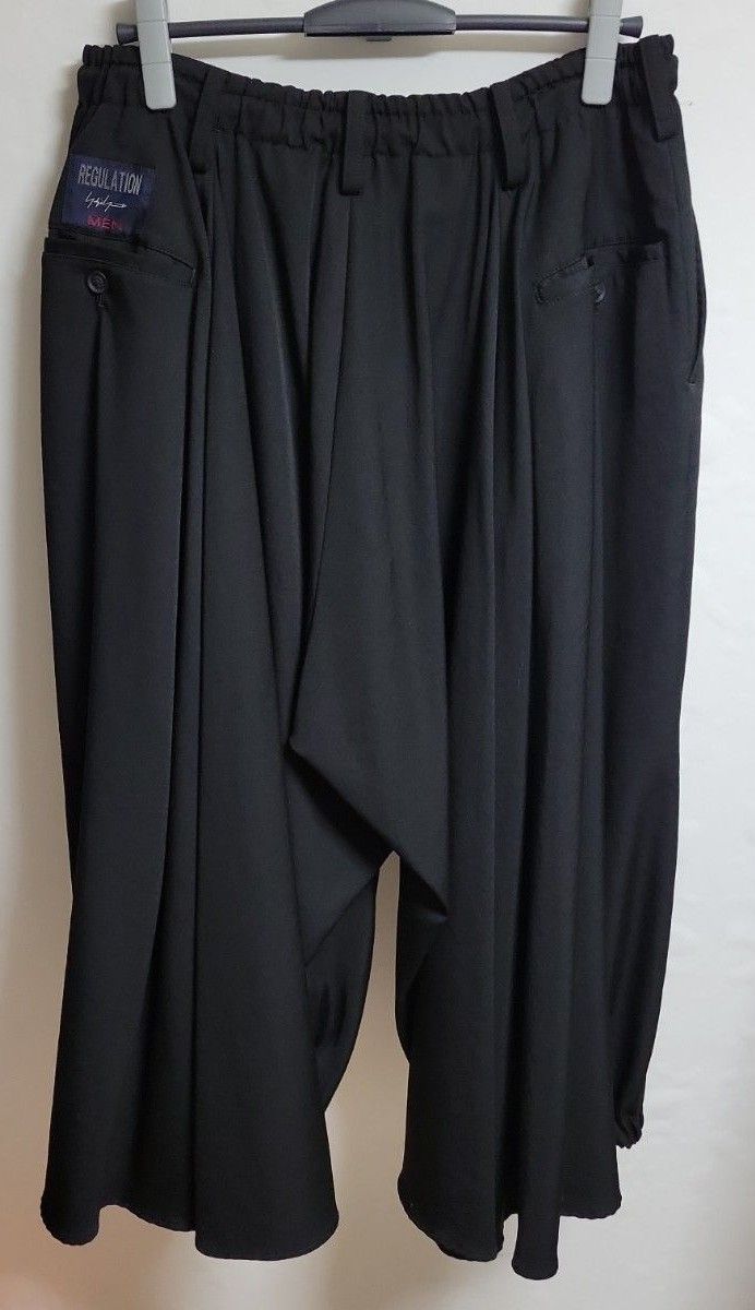 Yohji Yamamoto ヨウジヤマモト ウールギャバ 定番カラスパンツ Yohji Yamamoto ヨウジヤマモト ウールギャバ 定番カラスパンツ