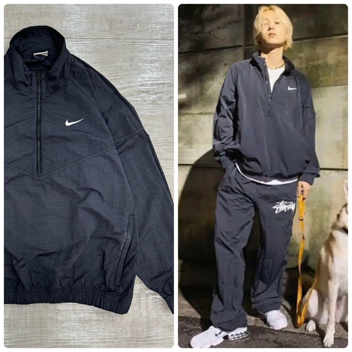 20aw NIKE × STUSSY Windrunner Jacket ナイキ x ステューシー