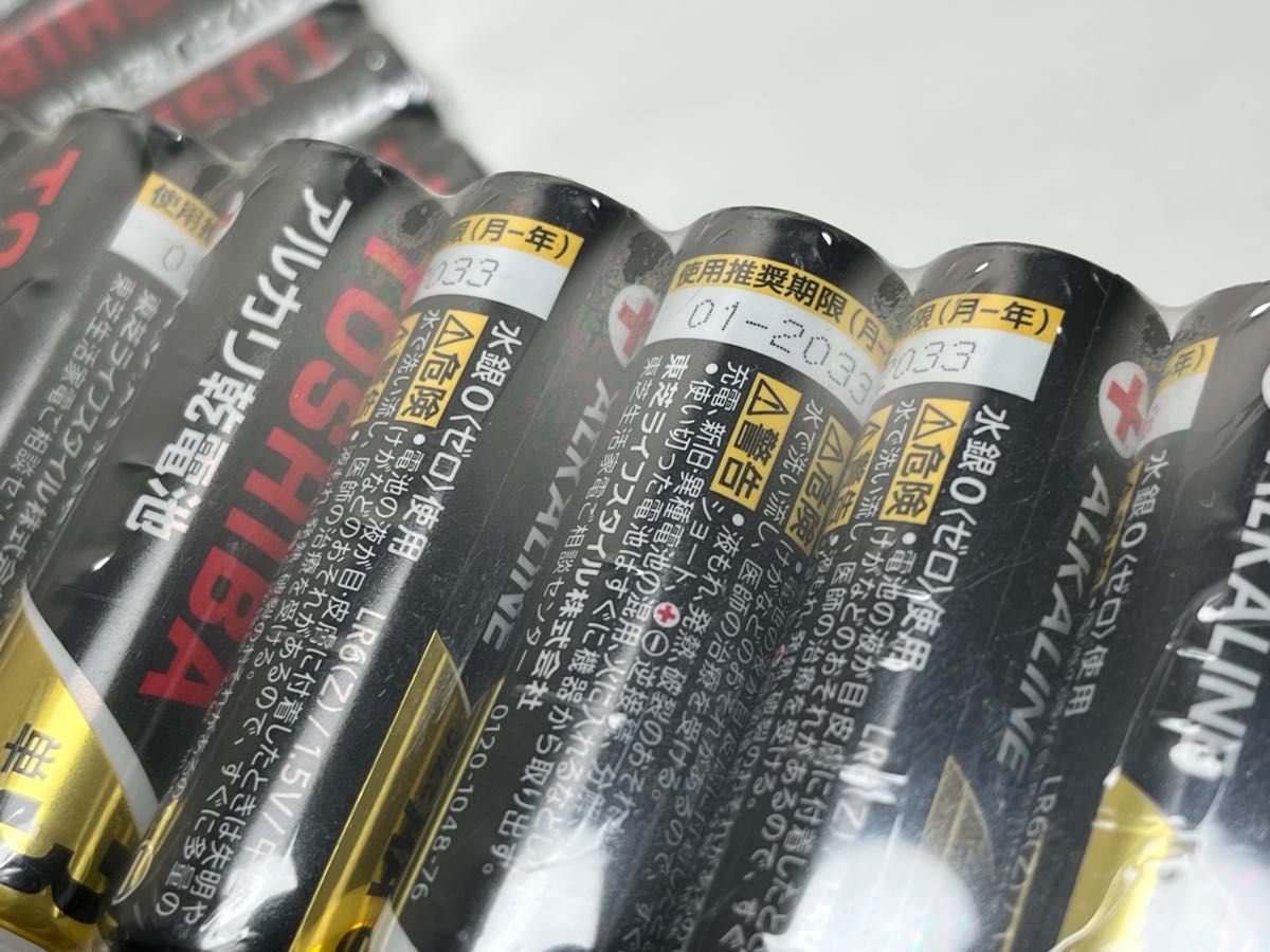 東芝(TOSHIBA) アルカリ乾電池 単3形 20本入 1.5V 10年保存 液漏れ防止構造 Zシリーズ LR6Z 20P x2