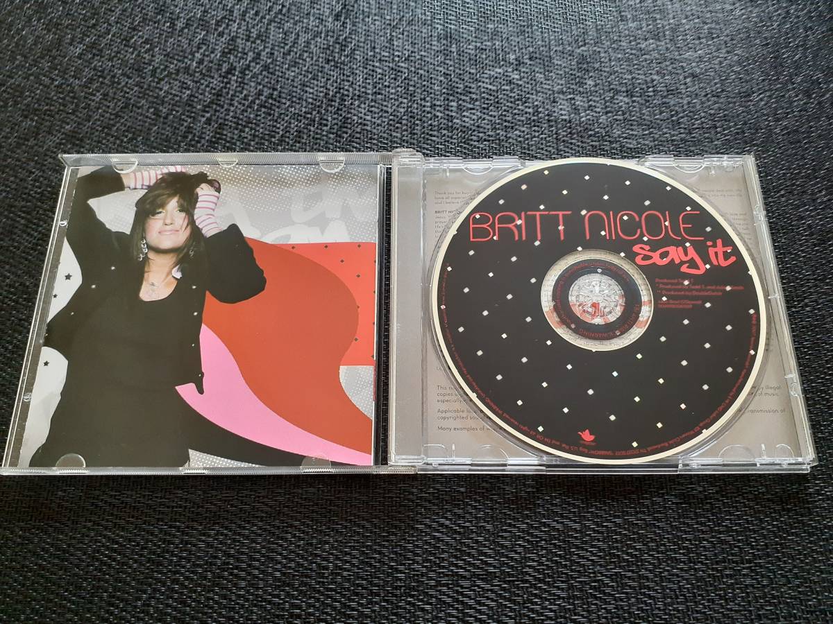 J6427【CD】ブリット・ニコル Britt Nicole / Say It_画像2