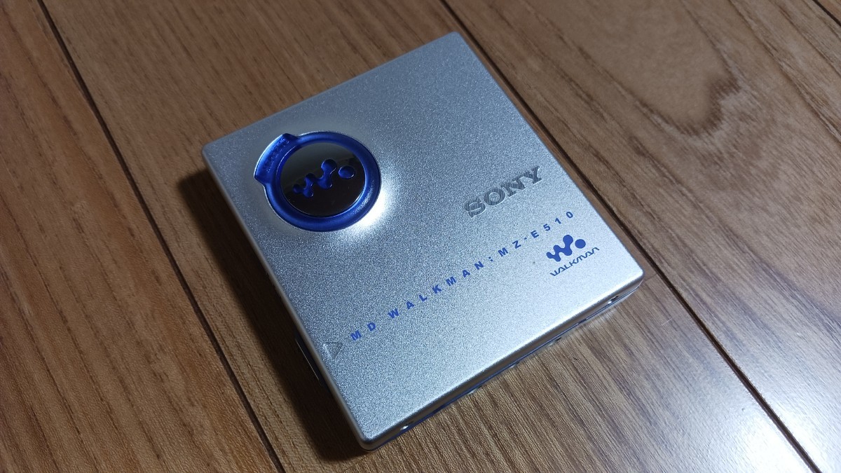 ☆美品☆　SONY ソニー ポータブルMDプレーヤー MZ-E510 MD ウォークマン WALKMAN _画像2