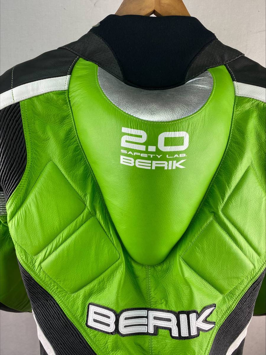 BERIK ベリック レーシングスーツ GREEN/BLACK 48サイズ 新品未使用