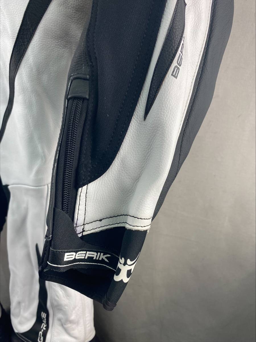 BERIK ベリック レーシングスーツ WHITE/BLACK 58サイズ 新品未使用 革