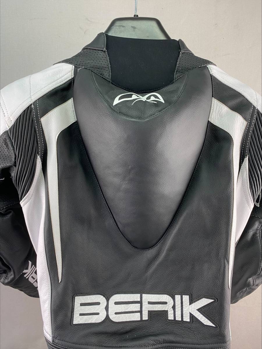 BERIK ベリック レーシングスーツ WHITE/BLACK 50サイズ 新品未使用 革