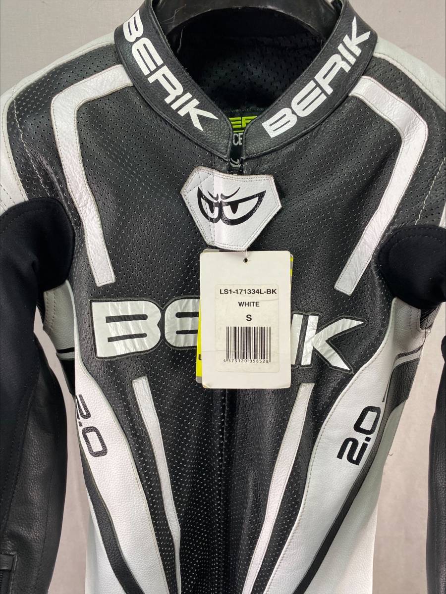 BERIK ベリック レディースレーシングスーツ WHITE/BLACK Sサイズ 新品 ...
