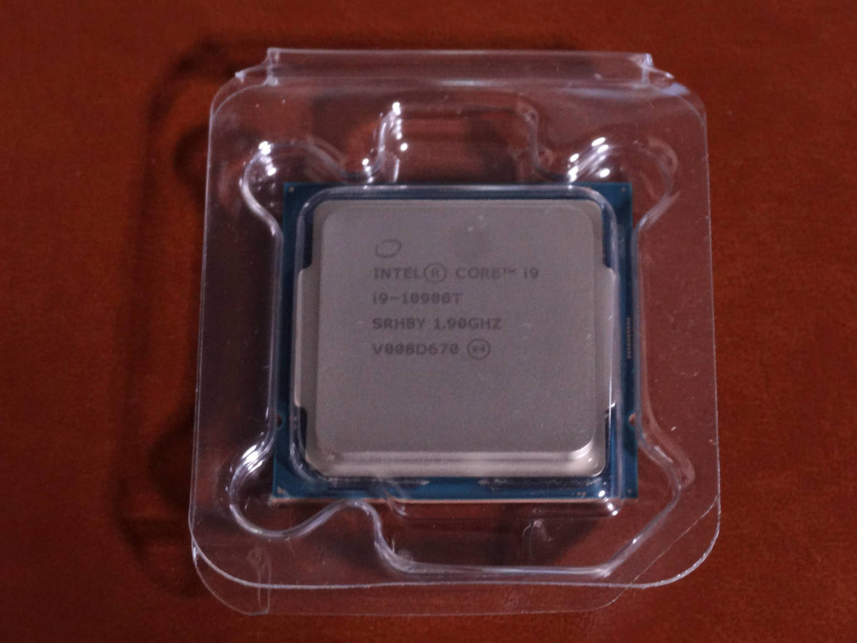 送料無料・美品intel インテルCore i9 10900T 10コア・20スレッド