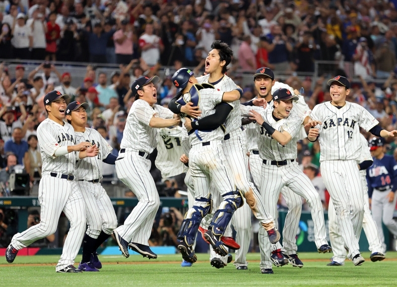 GE☆祝優勝!2023年ワールドベースクラシック決勝戦(日本対USA)実