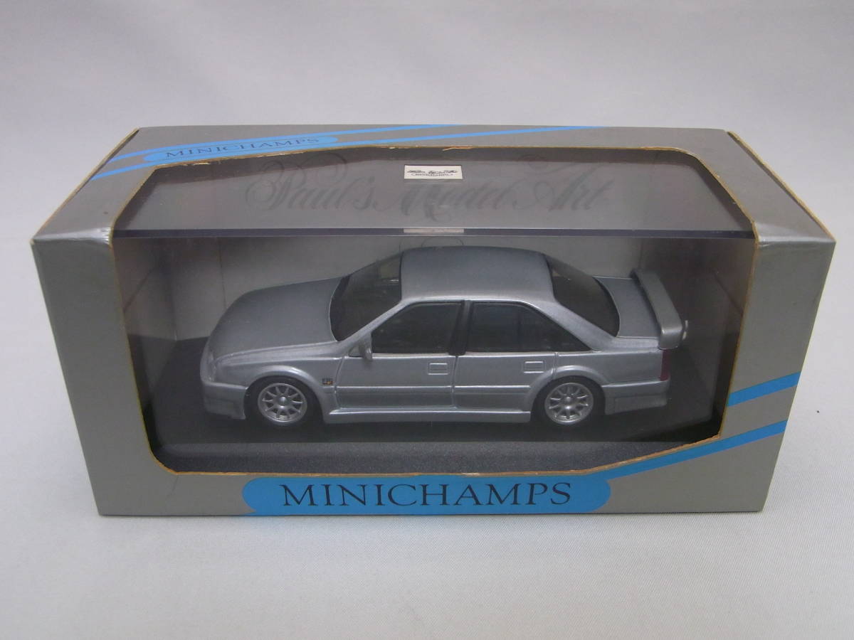 ★貴重!★OPEL OMEGA Evolution 500 Silver 1/43【オペル オメガ エボリューション】Best.-Nr.4000★初期グレー箱★_画像9