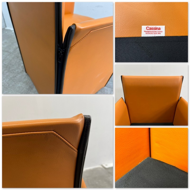 T3354☆展示極美品☆カッシーナixc☆ブレークチェア☆アームチェア