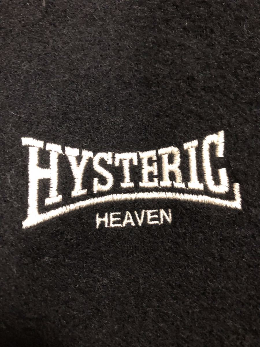 HYSTERIC GLAMOUR ヒステリックグラマー HEAVEN 刺繍イージーパンツ/02173AP05/ボトム/Mサイズ/ウール/BLK_画像2