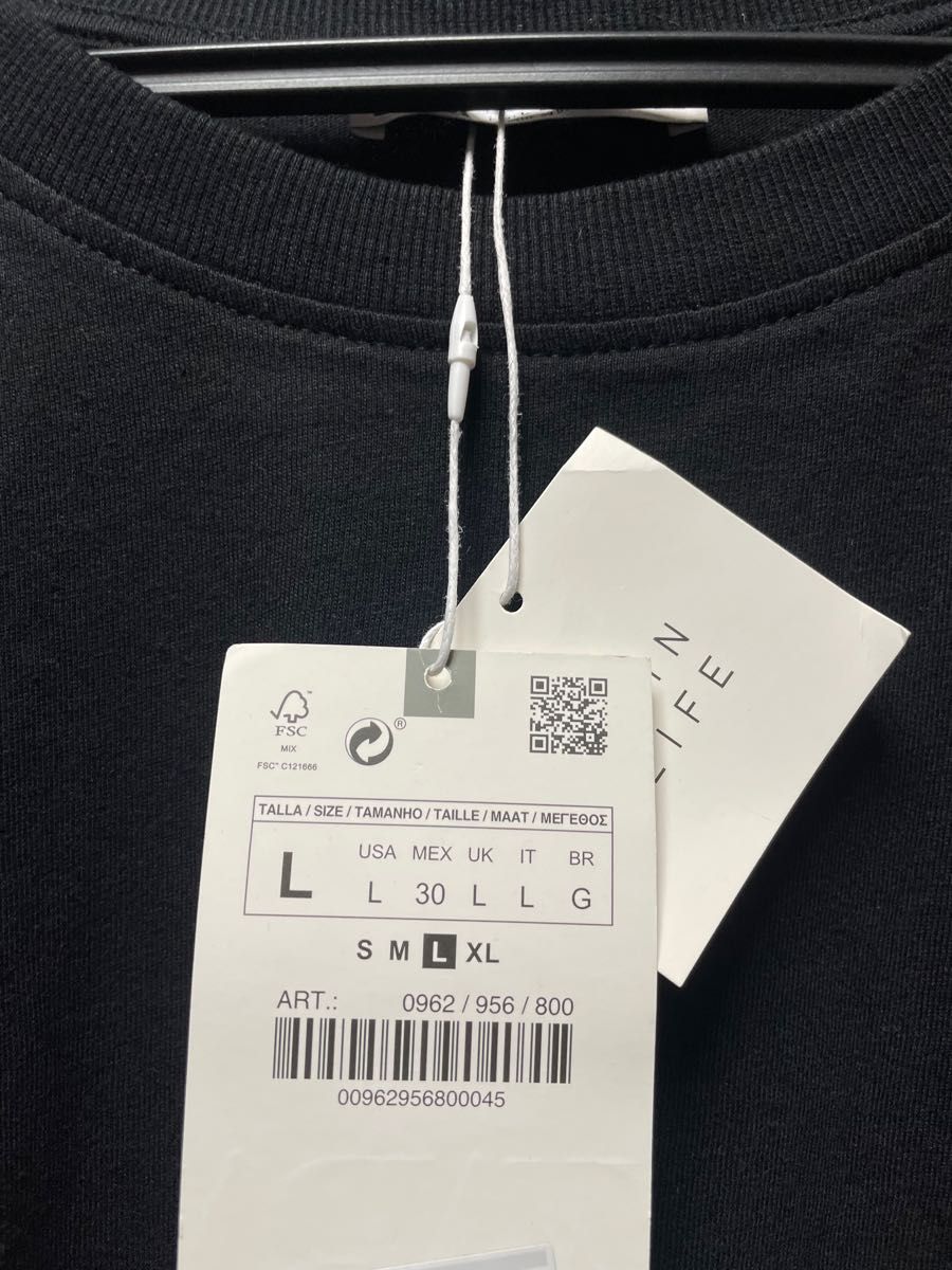 未使用 ZARA フレンチスリーブTシャツ