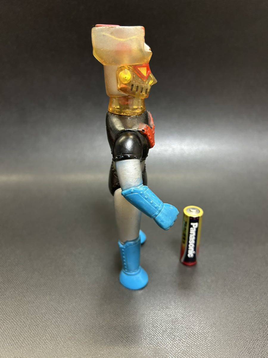 ☆当時物 マスダヤ フラッシュ光線ソフビ マジンガーZ 左腕欠品 ☆当時物 マスダヤ フラッシュ光線ソフビ マジンガーZ 左腕欠品