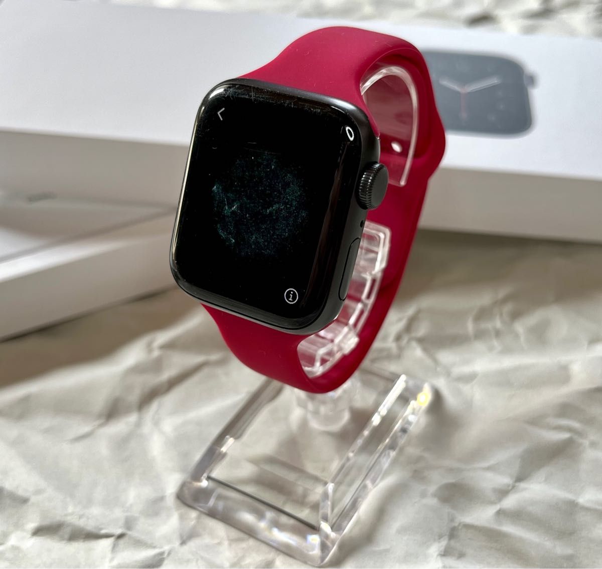 Apple Watch SE 40mm スペースグレイ 1世代 付属品付-