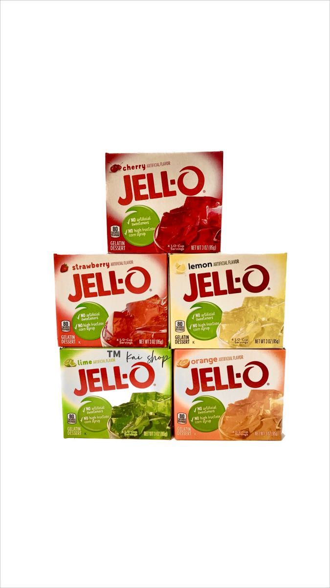 Jell-O ジェロー アソート味　5個セット