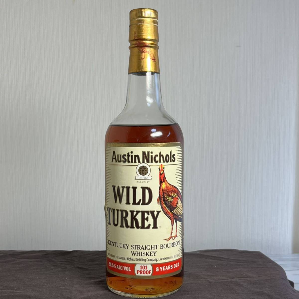 未開栓 WILD TURKEY ワイルドターキー 8年 バーボンウイスキー 101