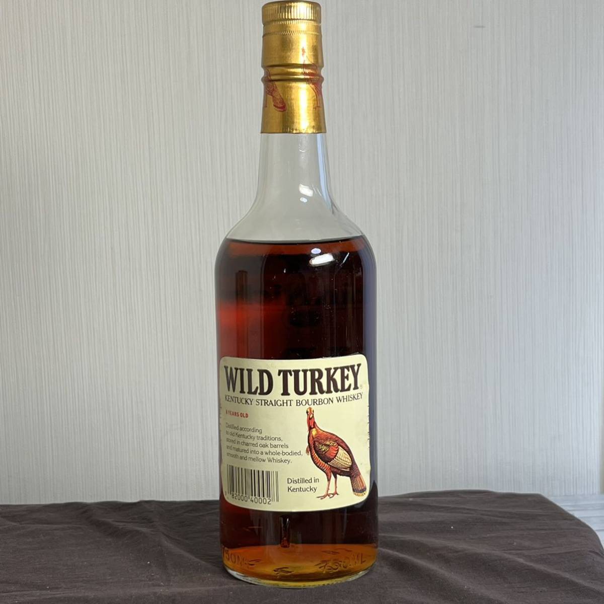 未開栓 WILD TURKEY ワイルドターキー 8年 バーボンウイスキー 101