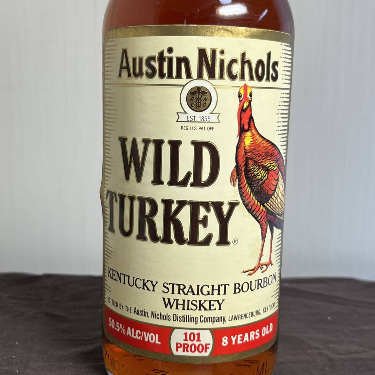 未開栓 WILD TURKEY ワイルドターキー 8年 バーボンウイスキー 101