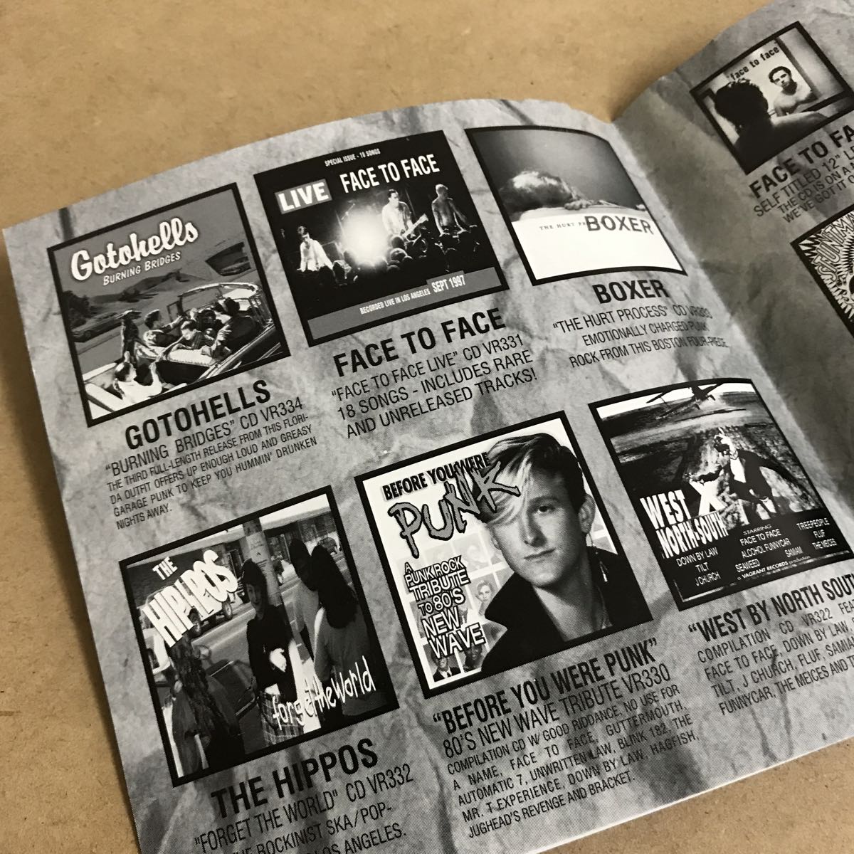 VAGRANT RECORDSコンピ■FIVE YEARS ON THE STREETS■FACE TO FACE/BLINK182/NO MOTIV/BOXER/UNWRITTEN LAW/FAR/DOWN BY LAW/MXPX/J CHURCH_画像8