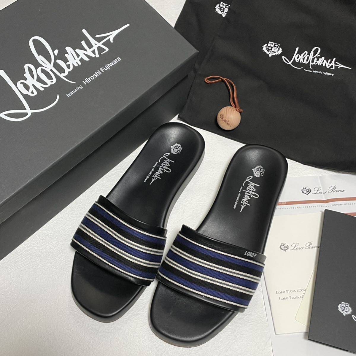 ロロピアーナ 藤原ヒロシ サンダル Loro Piana HF 43 Hiroshi Fujiwara