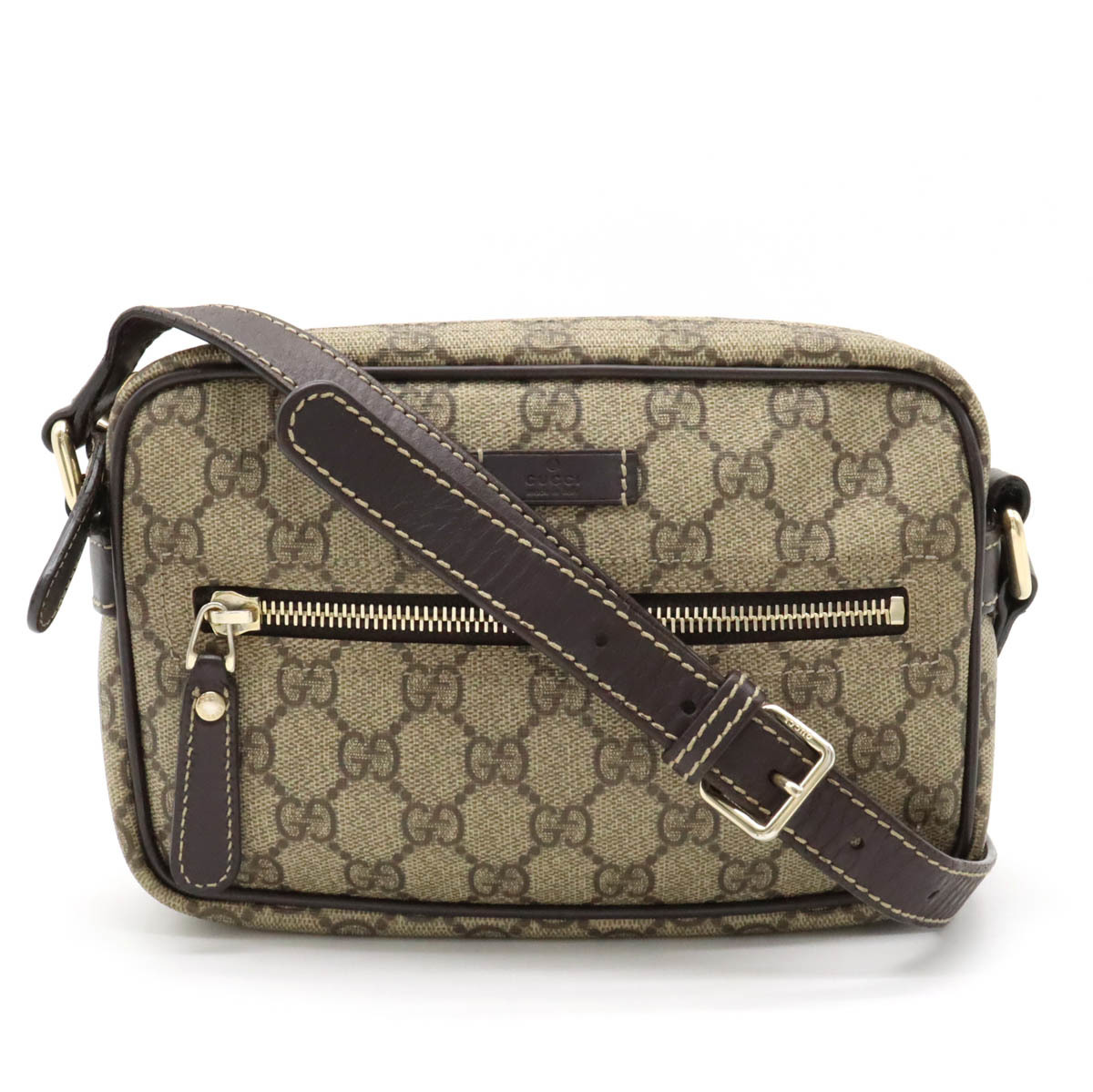GUCCI グッチ GGプラス GGスプリーム ショルダーバッグ 斜め掛け