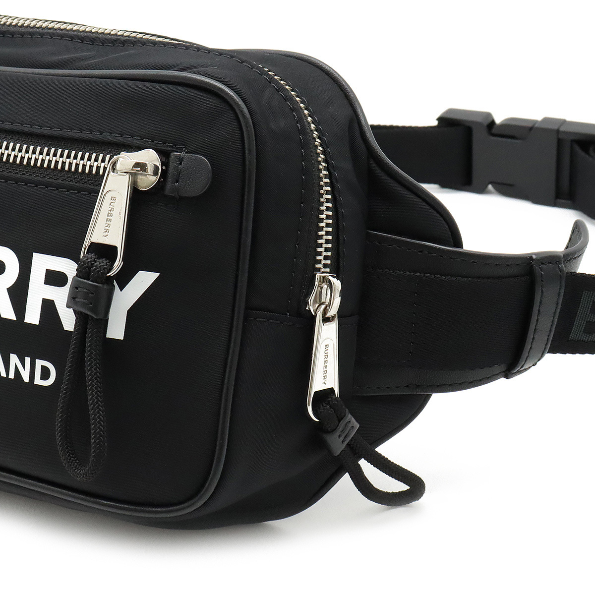 BURBERRY バーバリー ロゴプリント ボディバッグ ウエストバッグ