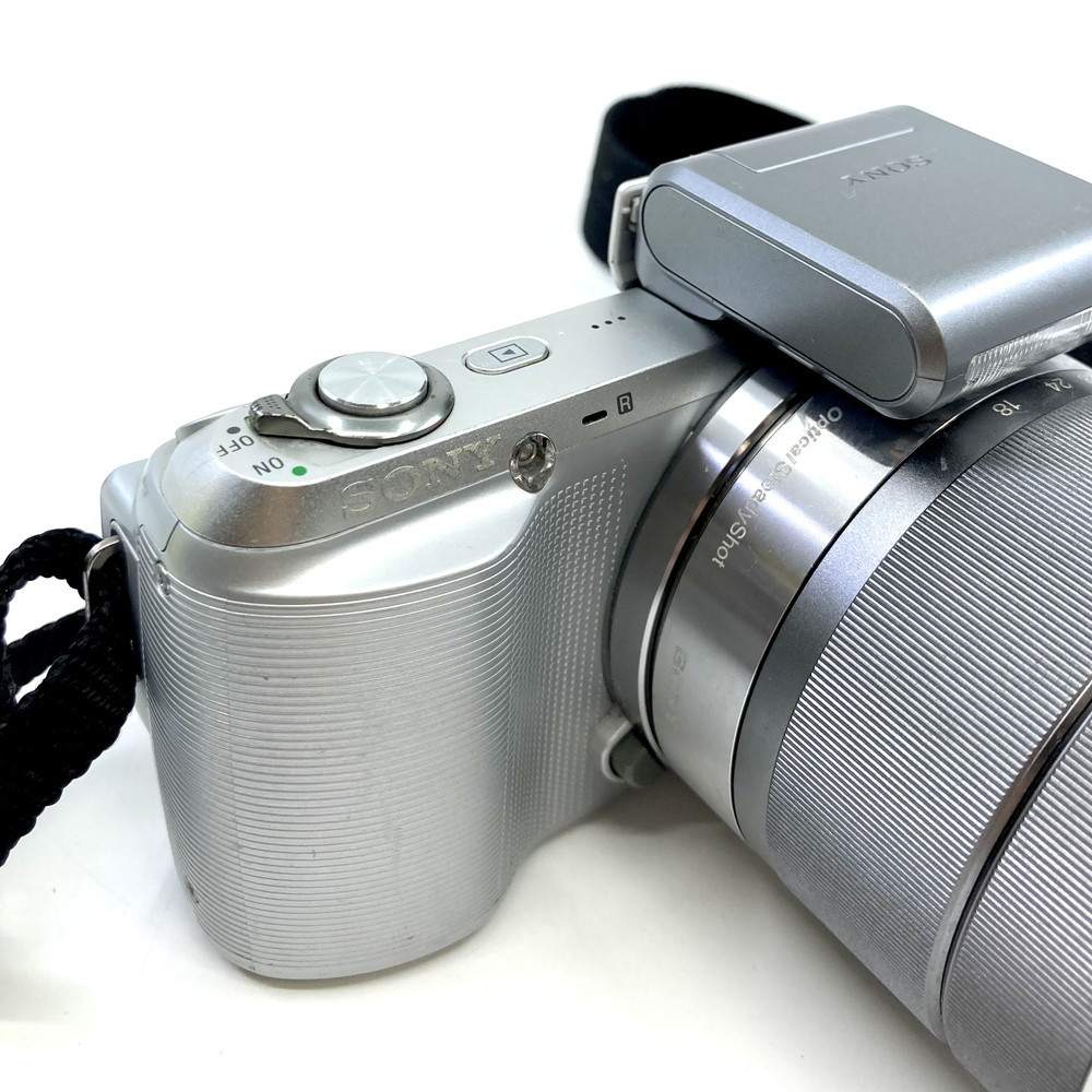 SONY ソニー NEX-C3 カメラ ボディ レンズ3種 フラッシュ 充電器付