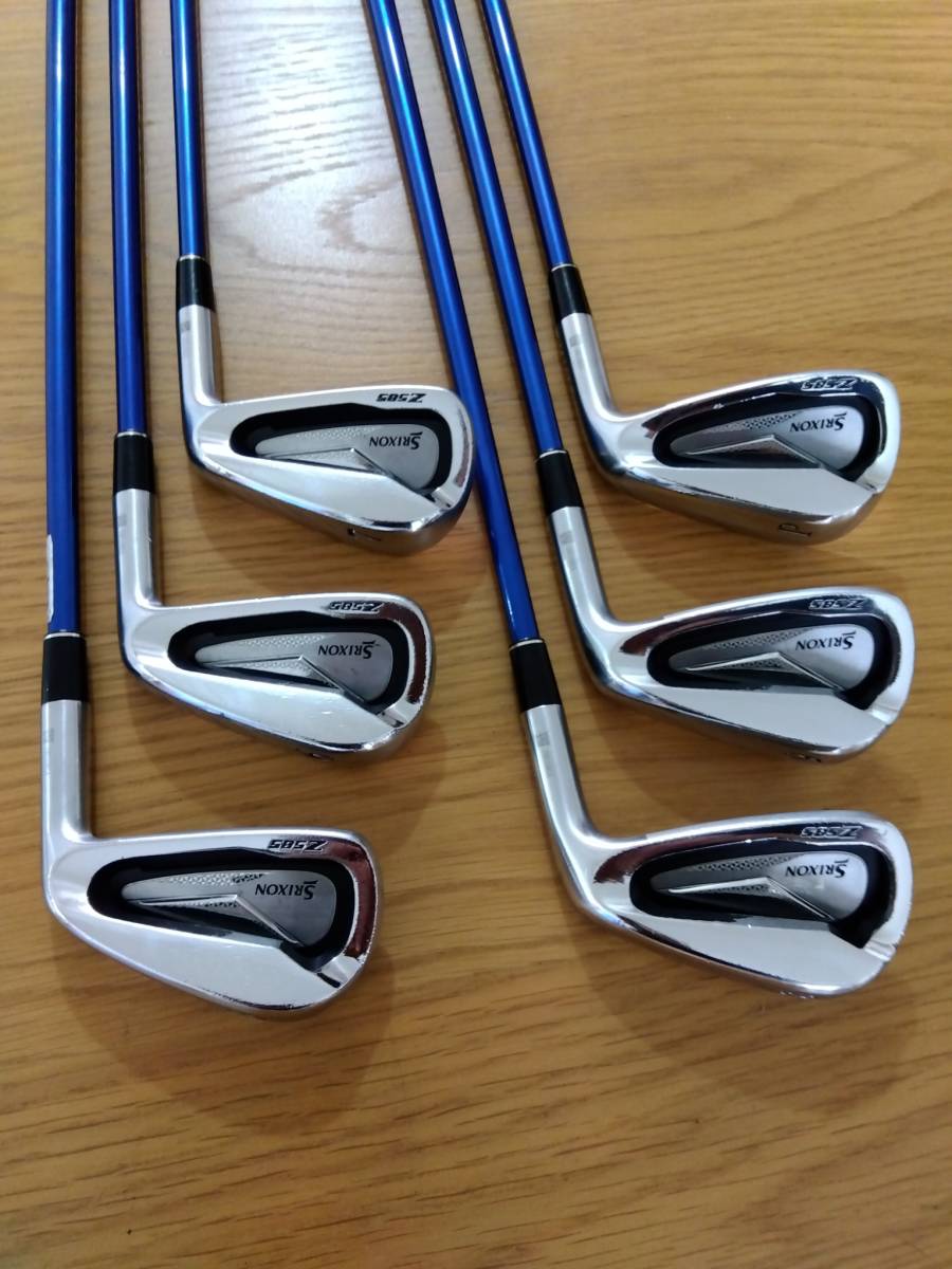ダンロップスリクソン 品 SRIXON z-585 アイアン♯5~PW 6本 シャフト