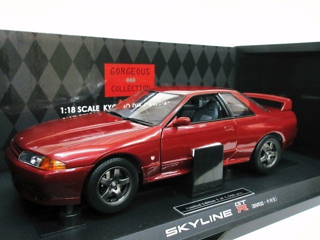 京商 1/18 日産 スカイライン R32 GT-R (レッド) 中期型 | anjale.lk