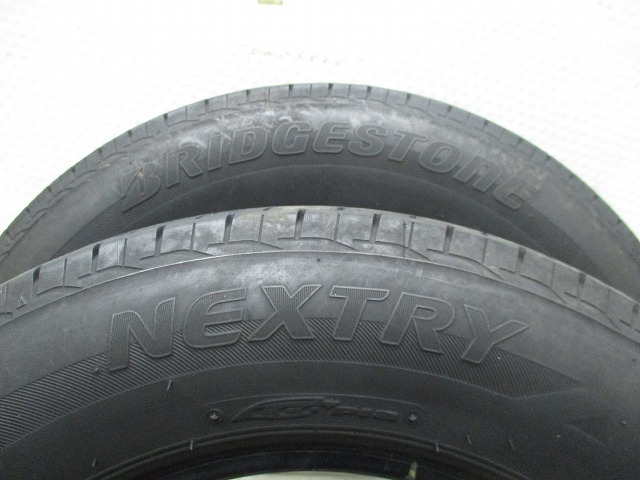 145-80R13 8.5 amount of crown Bridgestone next Lee 2019 year made used tire [ 2 ps ] free shipping (M13-4127)