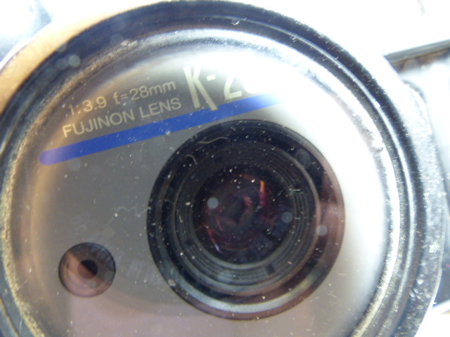  Fuji 28. wide-angle construction work camera K-28+ Pentax ZOOM280-P two pcs Junk 