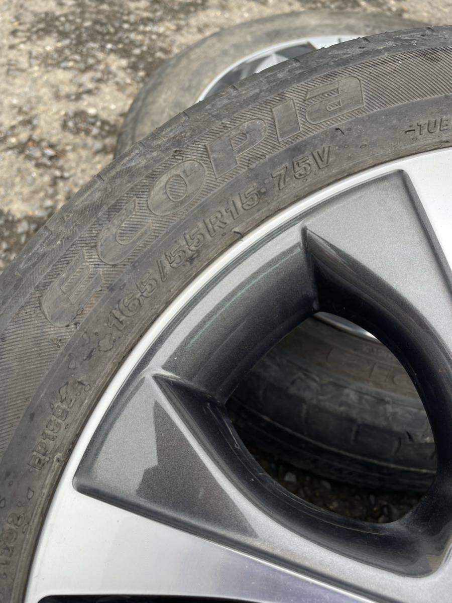 中古 スズキ ワゴンR MH34 スティングレー 純正 4.5J+45 4H100 165