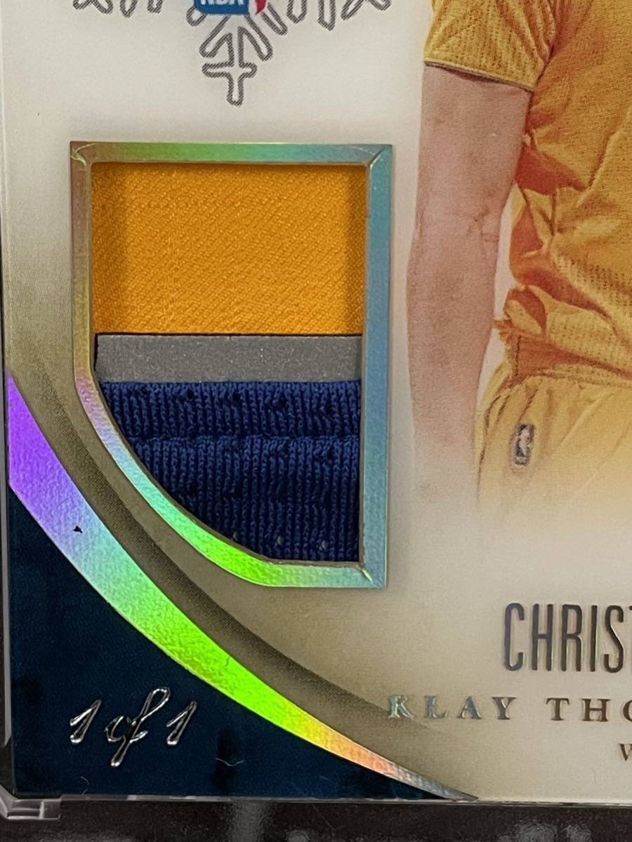 超激レア NBA immaculate クレイトンプソン klay thompson 1/1