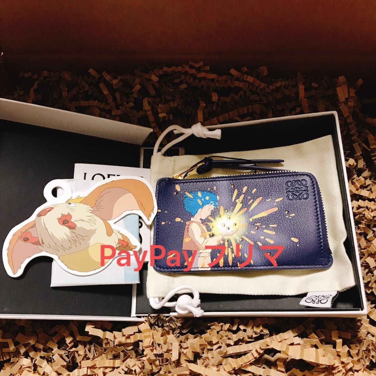 Loewe ロエベ ハウルの動く城 マジカルスカイ コインカード Loewe ロエベ ハウルの動く城 マジカルスカイ コインカード