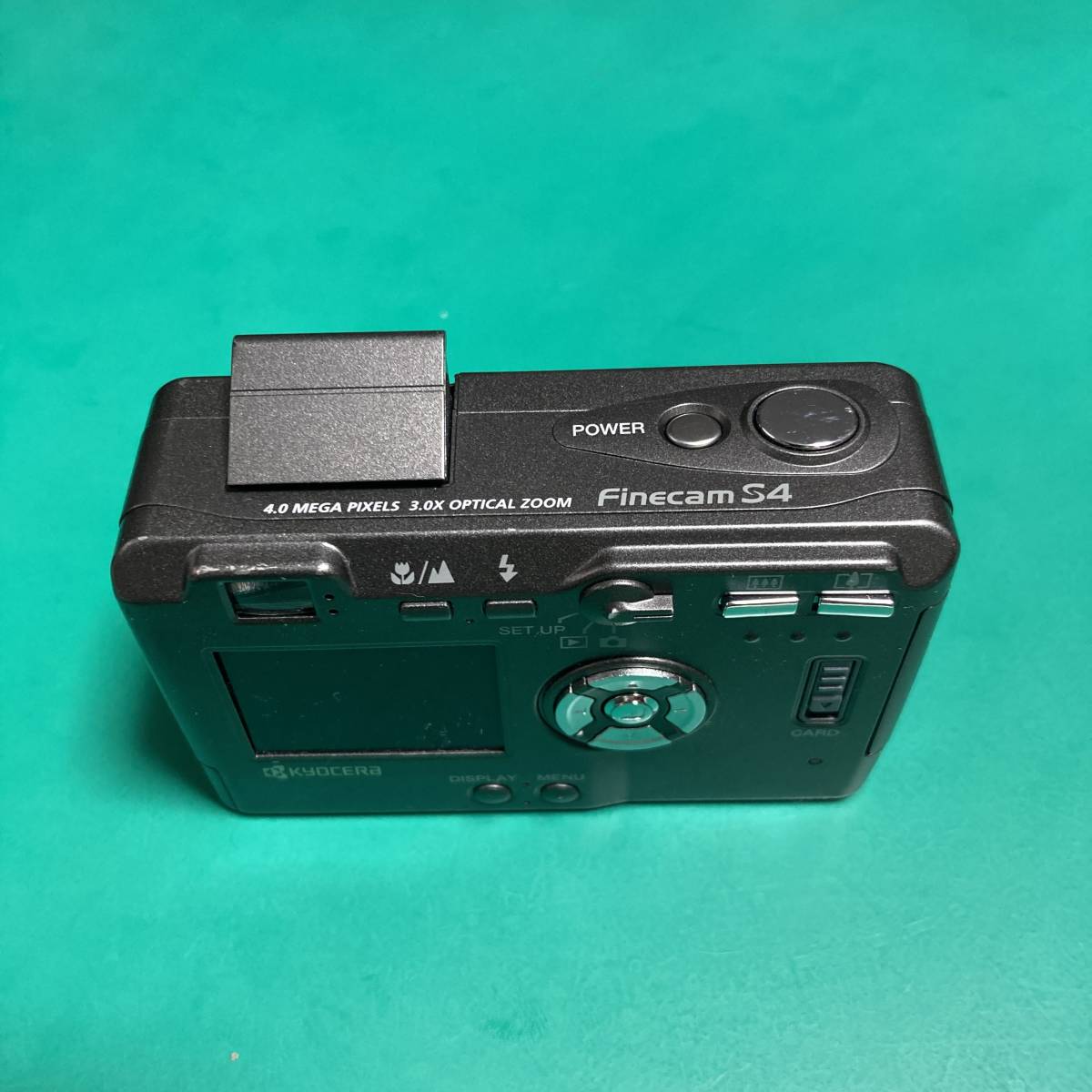 京セラ Finecam S4 ジャンク品 R01606_画像4