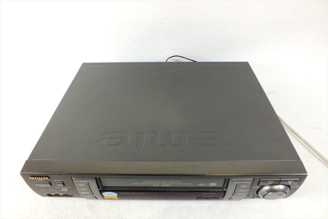◇ AIWA アイワ HV-MX100 ビデオデッキ 元箱付き 中古 現状品
