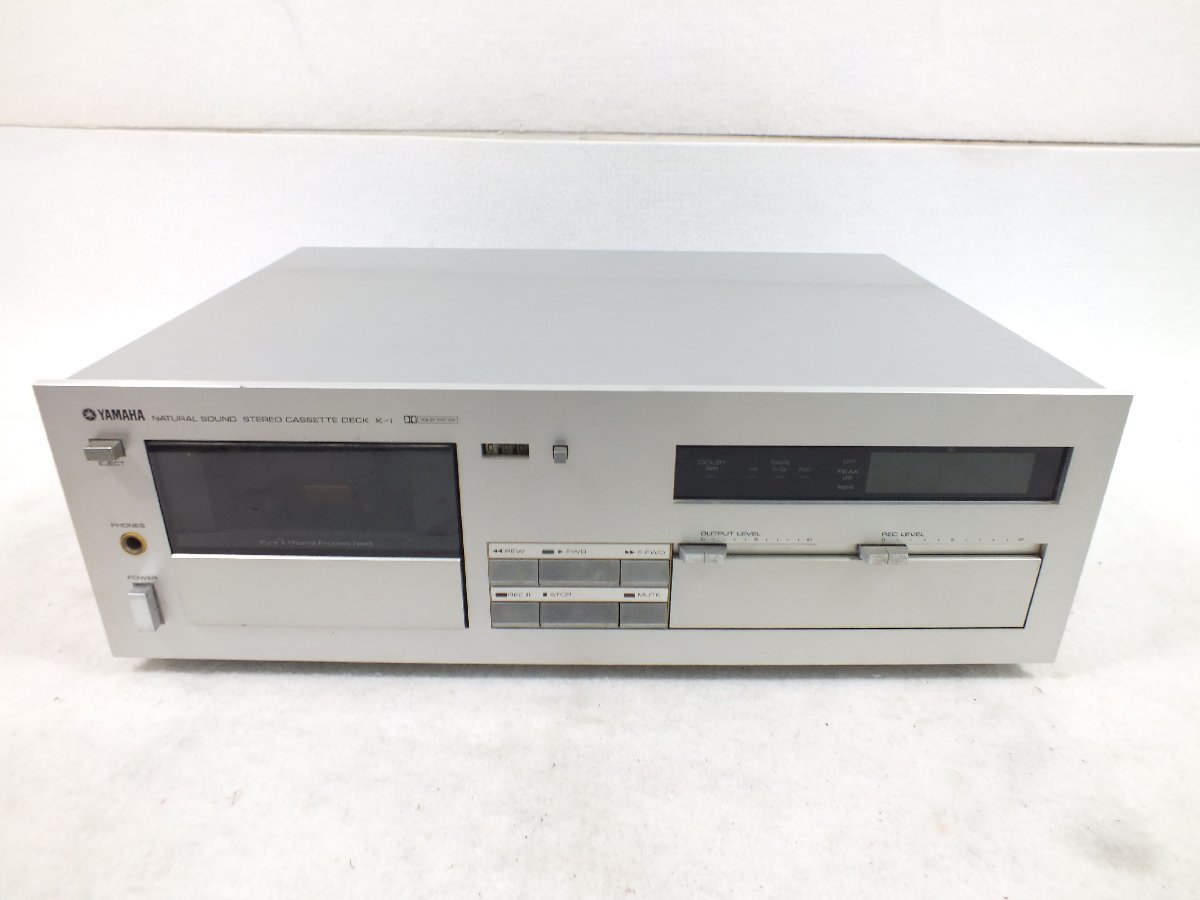 □ YAMAHA ヤマハ K-1 カセットデッキ 取扱説明書有り 元箱付き 中古