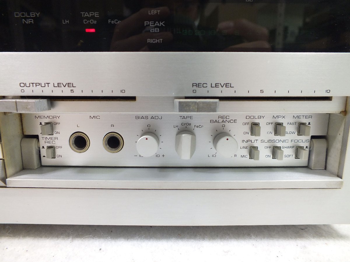 □ YAMAHA ヤマハ K-1 カセットデッキ 取扱説明書有り 元箱付き 中古