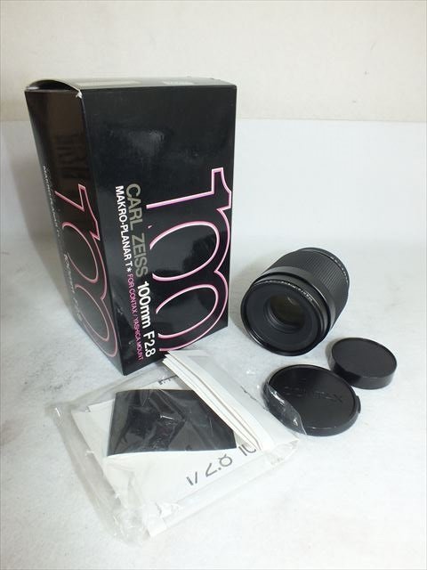 ☆ CarlZeiss カールツァイス レンズ Makro-Planar T* 100mm F2.8 取扱