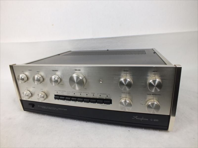 ♪ Accuphase アキュフェーズ C-200 アンプ 現状品 230611G6178