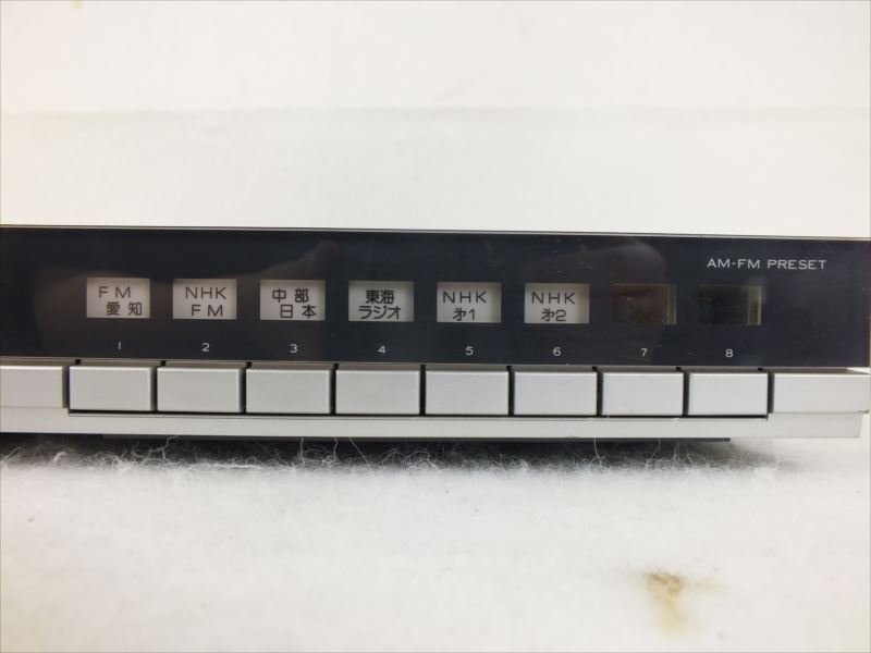 ♪ TRIO トリオ KT-800 チューナー 中古現状品 230611H2400_画像5