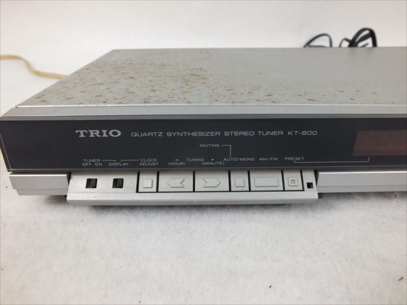 ♪ TRIO トリオ KT-800 チューナー 中古現状品 230611H2400_画像3