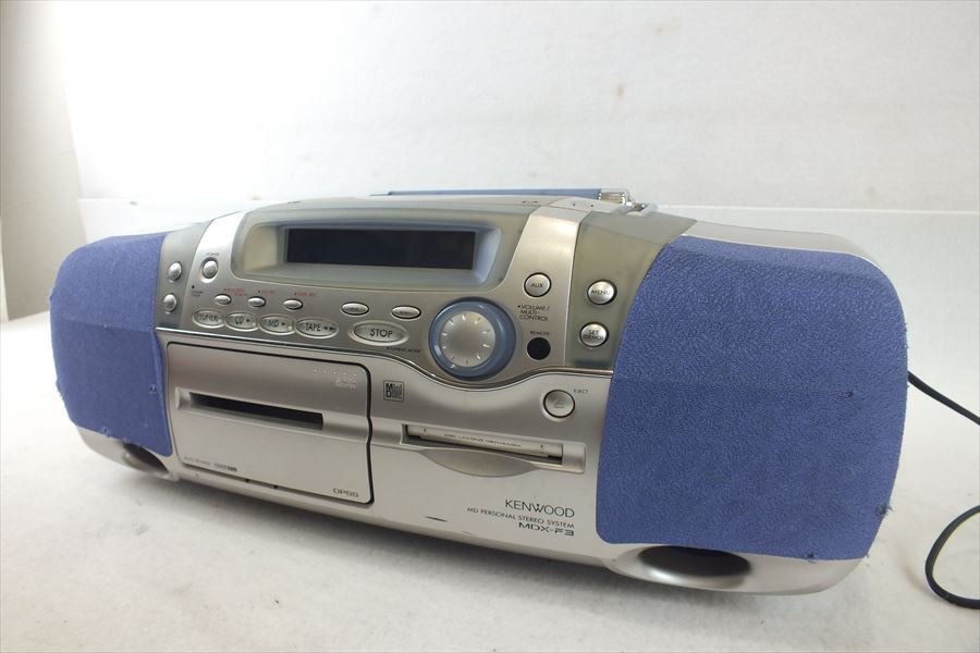 ☆ KENWOOD ケンウッド MDX-F3 ラジカセ 中古 現状品 230507K4210