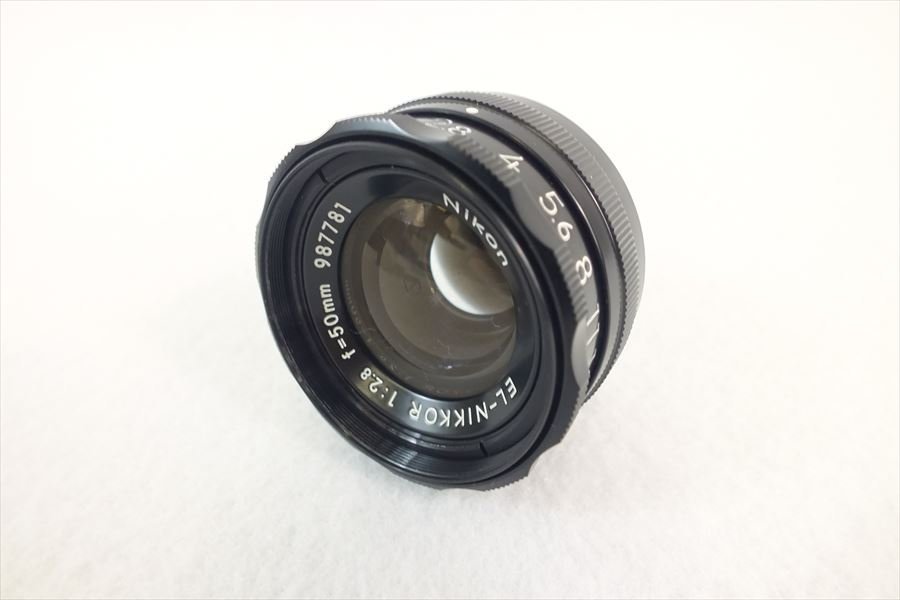 ◆ Nikon ニコン レンズ EL NIKKOR 1:2.8 50 中古 現状品 230509M5786の画像2