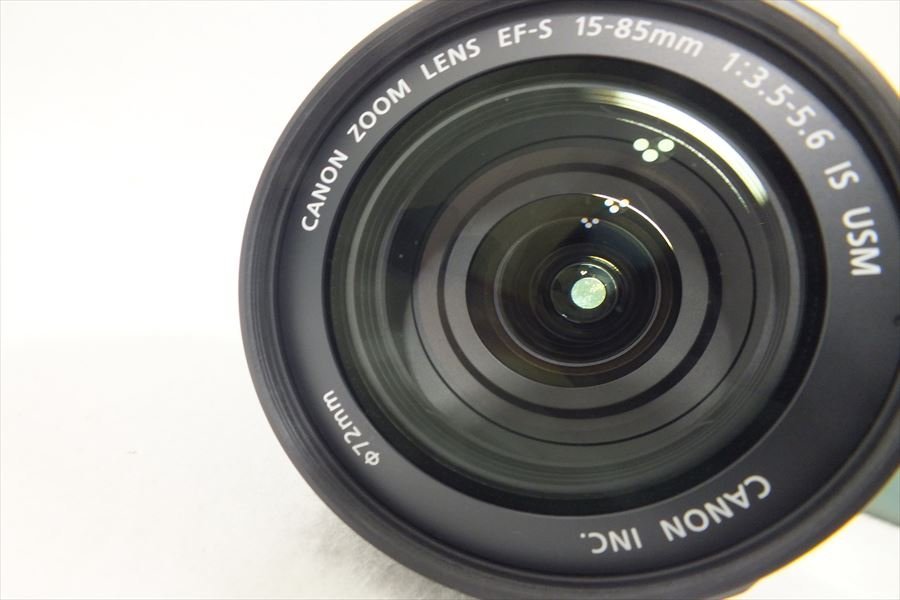 □ Canon キャノン EOS7D デジタル一眼レフ 15-85mm 3.5-5.6 シャッター切れOK AF動作確認済み 取扱説明書有り 中古 現状品 230506Y3247_画像7