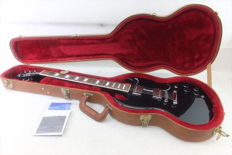 ▽Gibson ギブソン SG Standard ギター 取扱説明書有り ハードケース